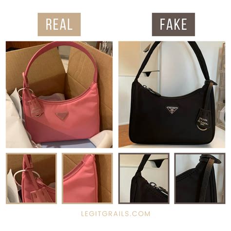 prada real vs fake|authentic prada purse.